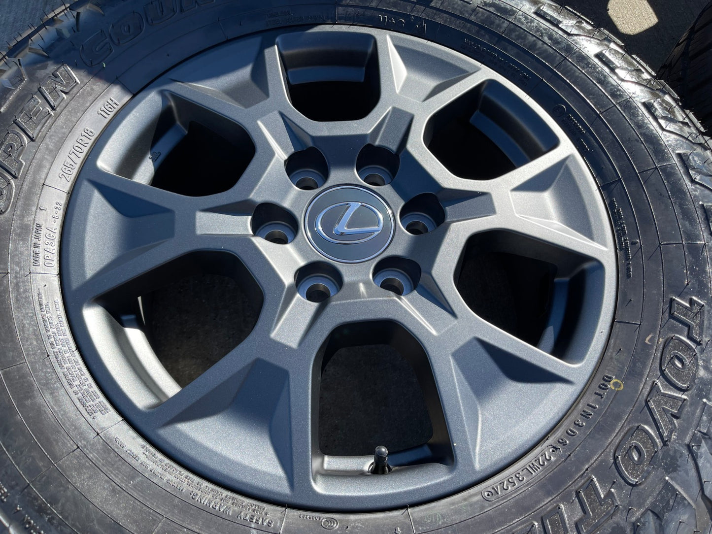 18" Toyota 4Runner Land Cruiser TRD Tundra OEM 10544 wheels rims GX550 TOYO NEW