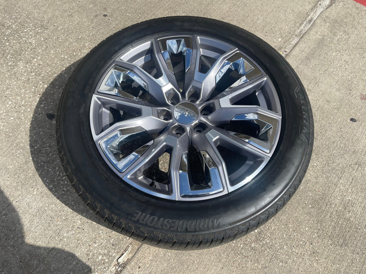 22" GMC Yukon Chevy Tahoe Escalade OEM chrome 95513 14134 wheel rim tire spare