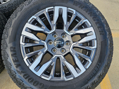 20" Chevy Silverado Suburban Tahoe Z71 OEM wheels rims SET 2025 2026 2027 NEW