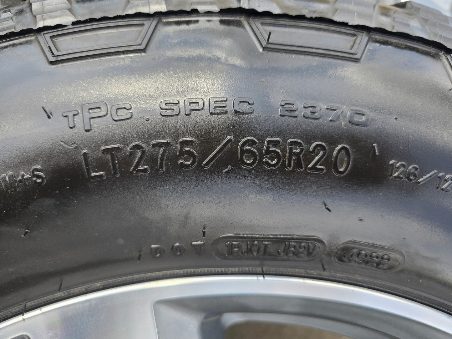 20" GMC Sierra AT4X 2500 3500 OEM wheels rims 94038 Chevy Silverado tires A/T