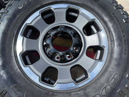 18" Ford F-250 F-350 OEM TREMOR rims wheels 10482 tires SET DURATRAC R/T 35" NEW