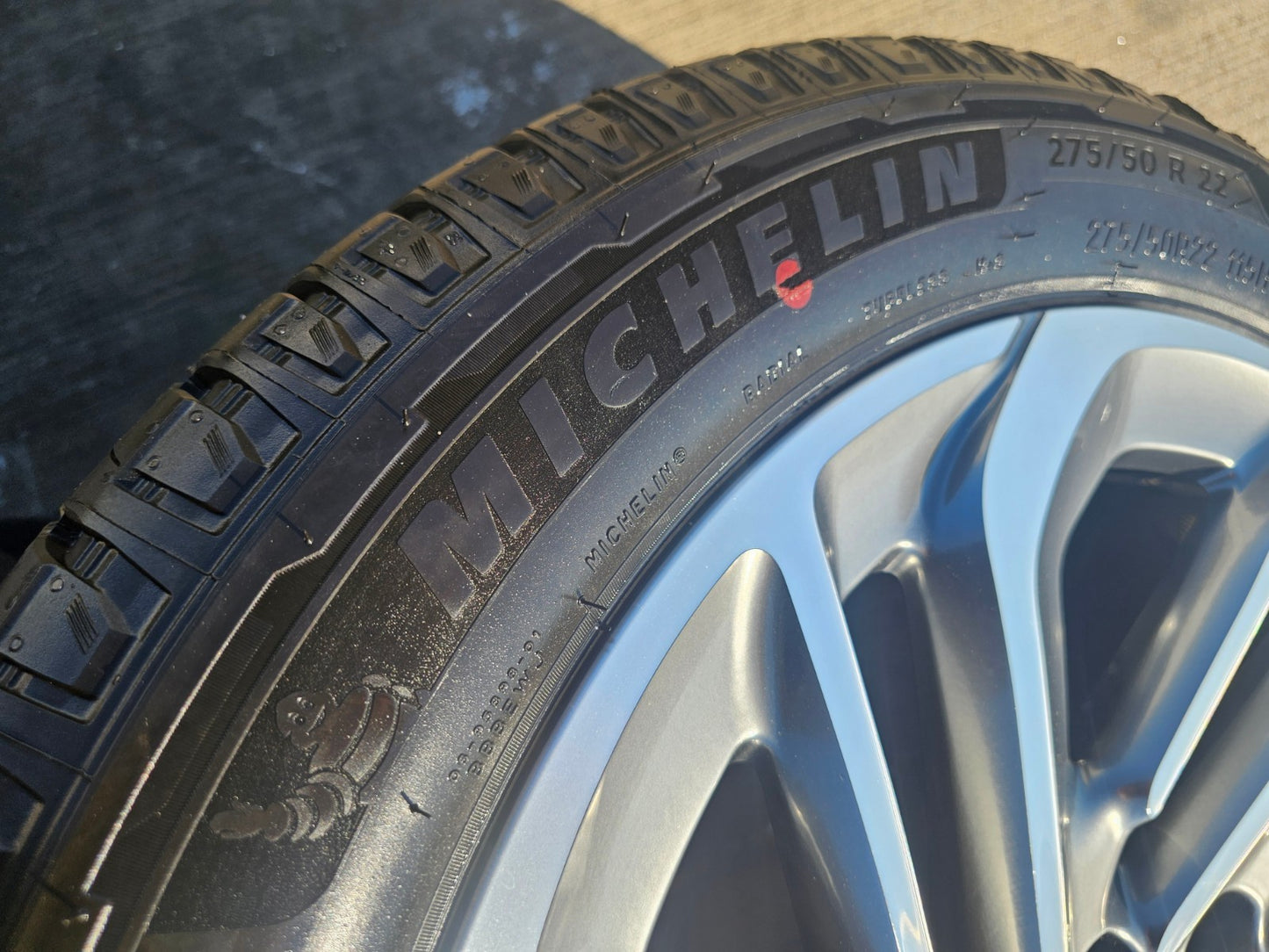 22" Lincoln Navigator OEM 94225 rims wheels BLACK LABEL 2025 2026 MICHELIN NEW