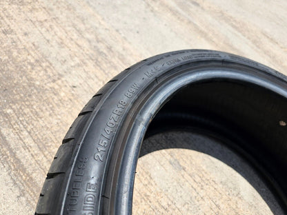 (1) 18" 215/40/18 Arroyo Grand Sport A/S XL Extra Load 89W M+S