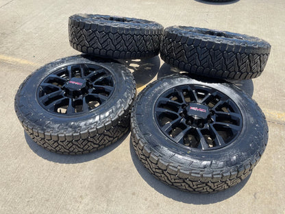 20" GMC AT4 Chevy Silverado Trail Boss 2500 87847207 OEM wheels rims NEW NITTO