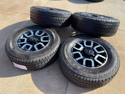 18" Ram 2500 3500 LARAMIE OEM wheels rims 2694 tires BRIDGESTONE A/T