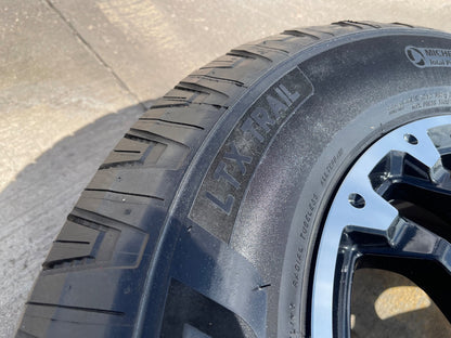 (1) 18" Toyota Tundra TRD OEM black wheel rim 75273 95407 Sequoia SET MICHELIN