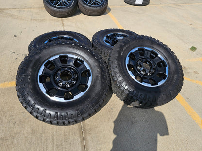 18" Ford F-250 F-350 OEM TREMOR rims wheels 10482 tires SET GOODYEAR DURATRAC AT