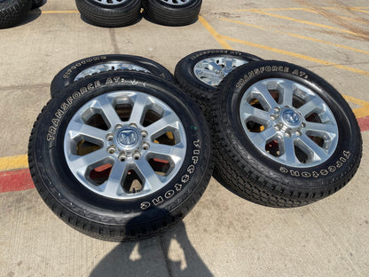 20" Dodge Ram 2500 3500 LARAMIE OEM 2700 wheels rims tires 2024 2025 2026