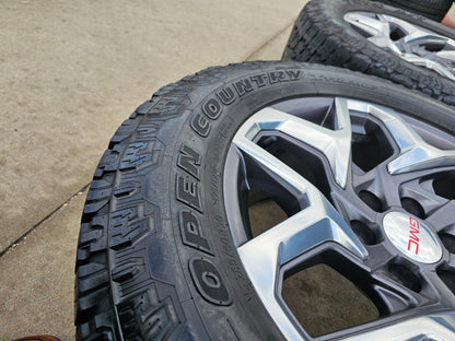 20" GMC Sierra Yukon AT4 Tahoe Silverado OEM wheels rims 95369 TOYO A/T2