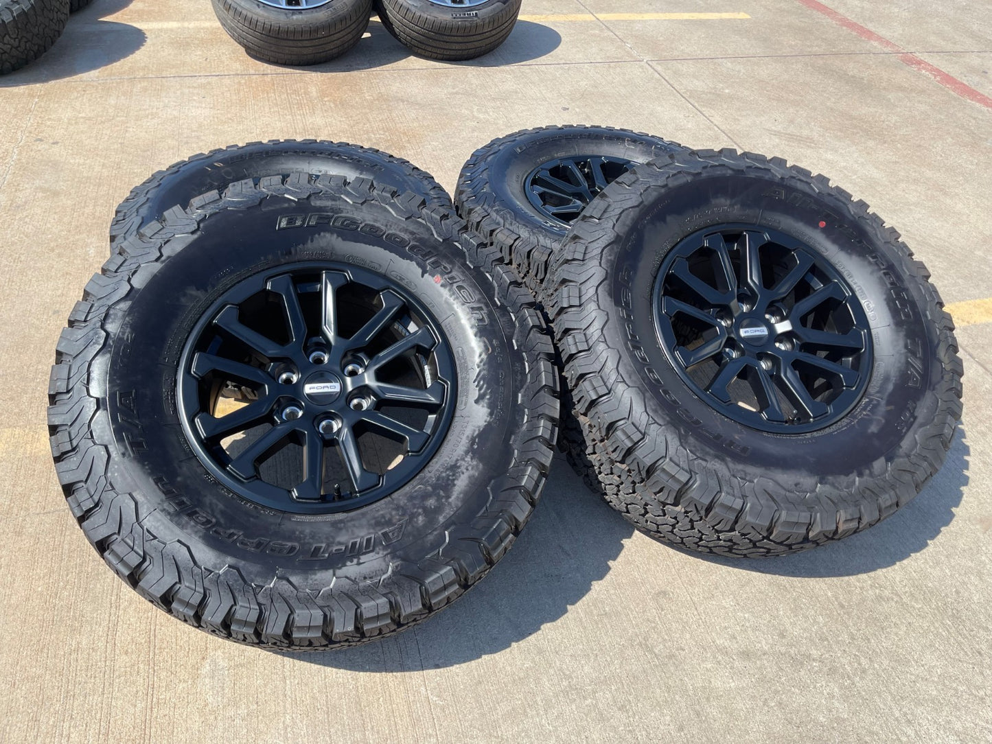 17" Ford F-150 Raptor OEM 10611 rims wheels Bronco 2025 2026 2027 BFG 35" NEW