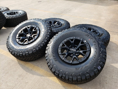 17" Ford F-150 Raptor R OEM BEADLOCK 10460 rims wheels 37" tires BFG NEW