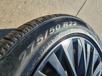 22" Infiniti QX80 QX56 Nissan Titan Armada OEM 94236 wheels rims 2025 2026 NEW