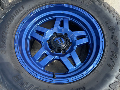 18x9 18" FUEL Oxide D802 Silverado RAM Tacoma wheels rims 6x139 6x5.5 35"
