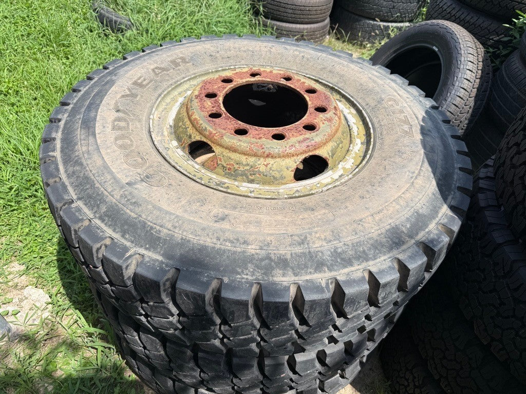 11x20 Military M35 M809 Series Budd 5 ton 6x6 rim wheel OEM 10x275 spare