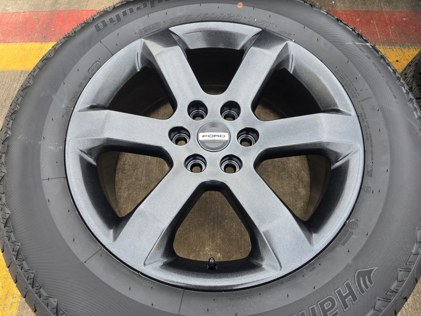20" Ford F-150 OEM rims wheels GRAY 10347 Expedition HANKOOK A/T2 NEW