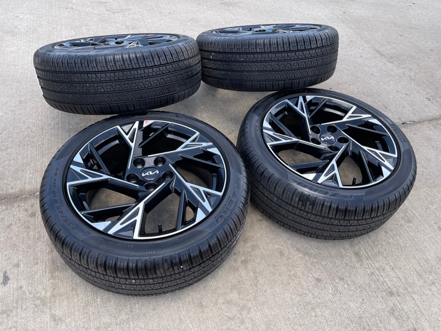 18" Kia K4 K5 OEM wheels rims tires Sonata Stinger Forte Optima 2024 2025 NEW