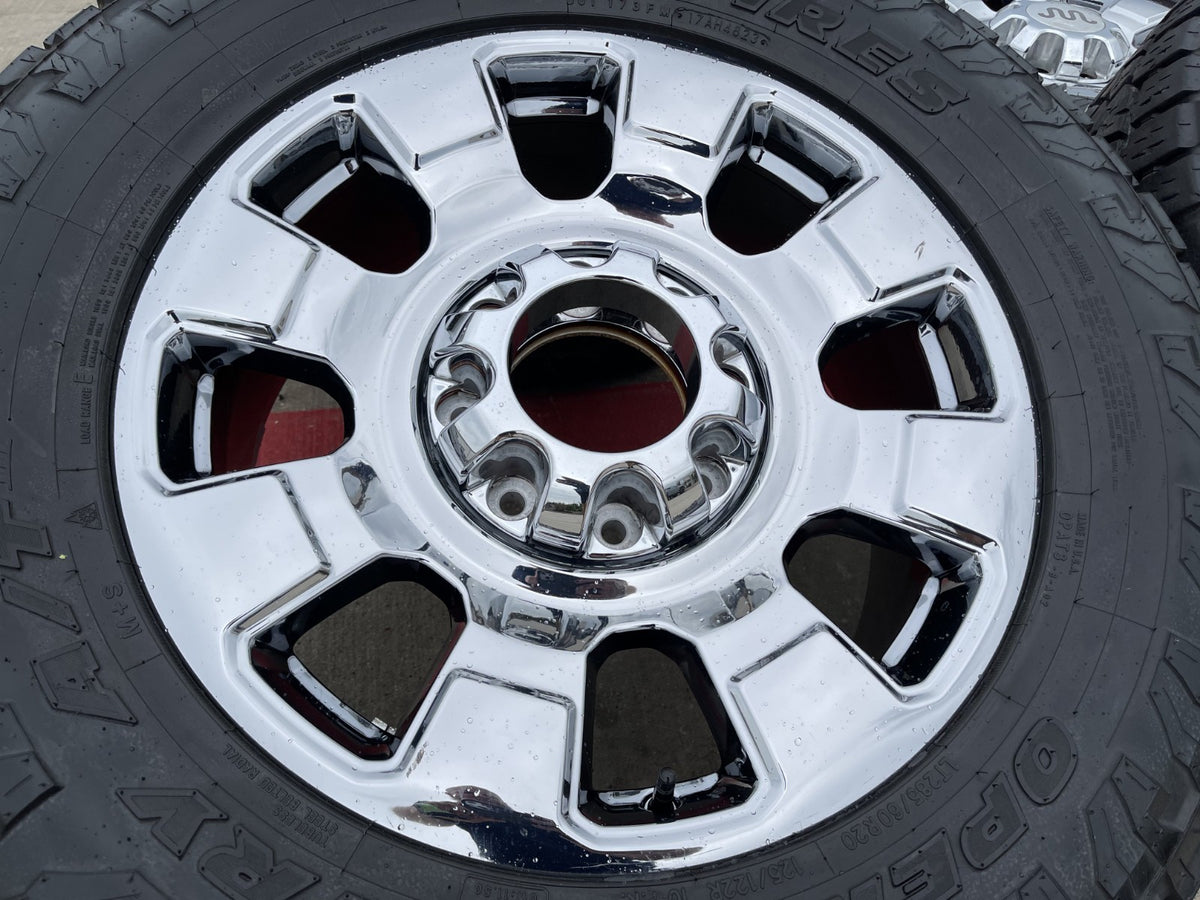 20" Ford F-250 F-350 OEM KING RANCH 10295 25085 10552 chrome wheels rims TOYO