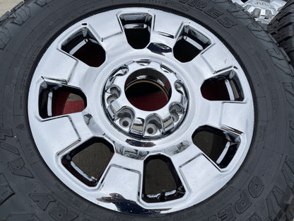 20" Ford F-250 F-350 OEM KING RANCH 10295 25085 10552 chrome wheels rims TOYO