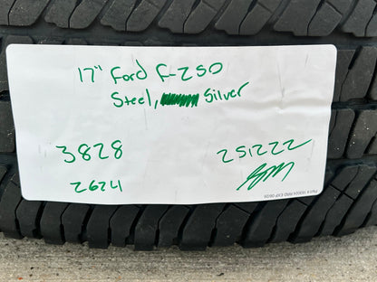 17" Ford F-250 F-350 OEM 3828 wheels rims tires MICHELIN LTX A/T2