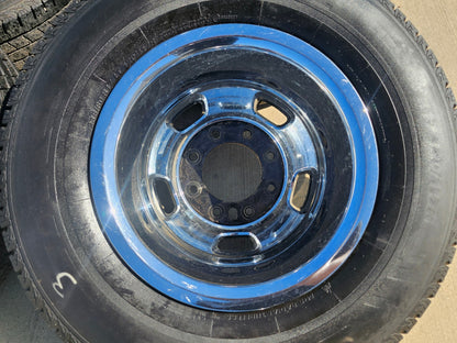 17" Dodge Ram 3500 Dually Laramie 8x200 wheels rims 2703 2704 OEM SET DISCOUNTED