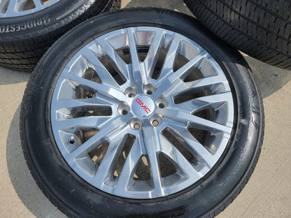 22" GMC Sierra Yukon DENALI Silverado OEM 5921 wheels rims tires