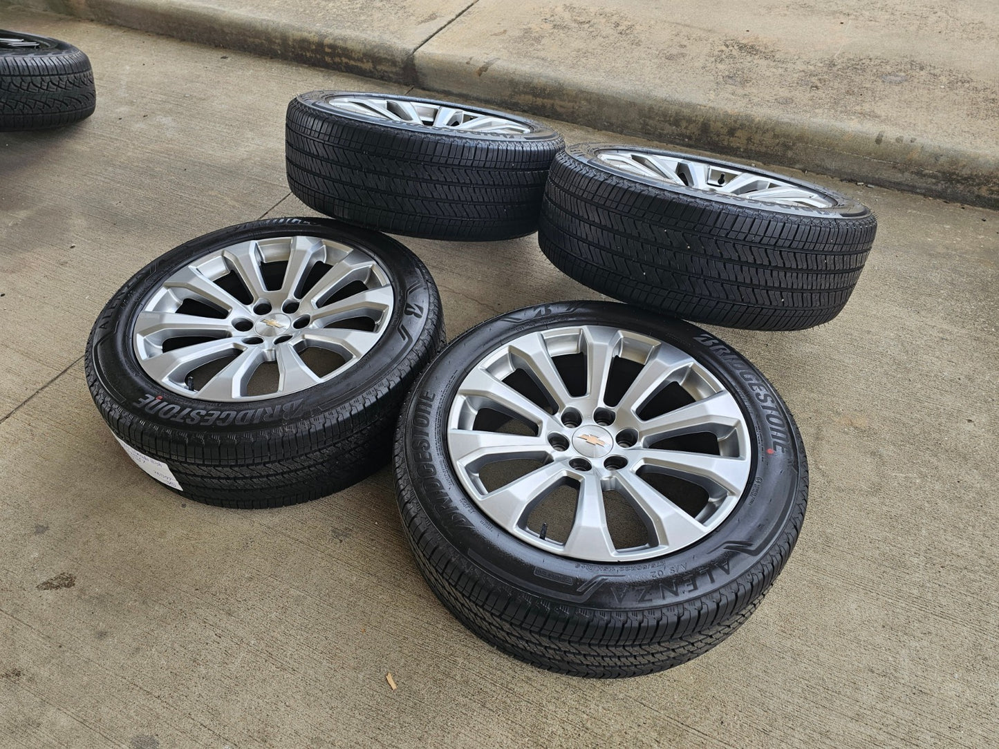 22" Chevy Silverado High Country OEM 5922 wheels rims Tahoe 2025 2026 2027 NEW