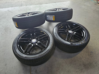 18" Mercedes CLA250 C E S Class OEM 85530 wheels rims tires NEW