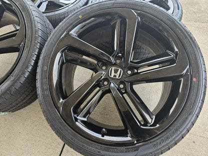 19" Honda Accord OEM wheels rims Black 64127 Civic HR-V 2021 2022 2023 2024 NEW