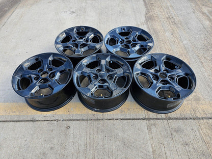 17" Jeep Wrangler Gladiator Rubicon OEM 9236 wheels rims 2021 2022 2023 2024 NEW
