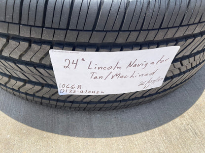 24" Lincoln Navigator BLACK LABEL OEM 10668 rims wheels Ford SET 2026 2027 NEW