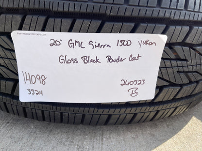 20" GMC Sierra Yukon AT4 Tahoe Silverado 95369 OEM wheels rims CONTINENTAL NEW