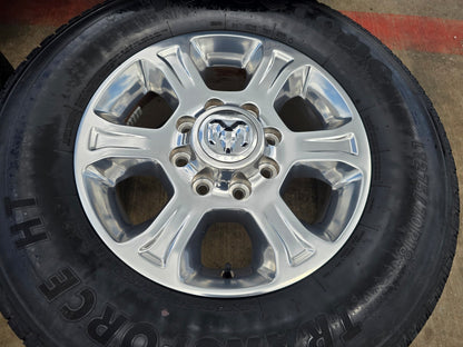 18" Ram 2500 3500 Laramie Power Wagon OEM wheels rims 2692 FIRESTONE H/T
