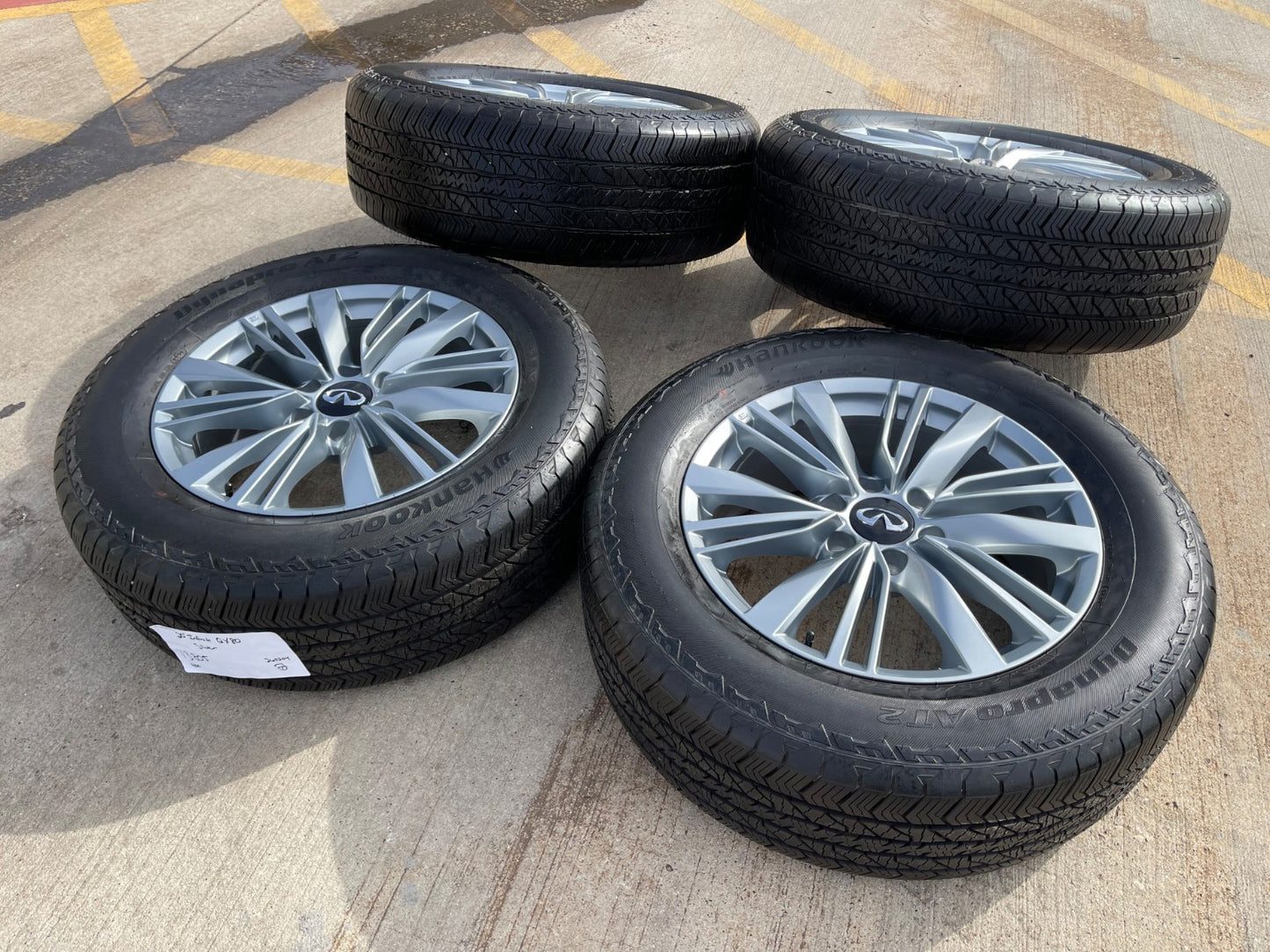 20" Infiniti QX80 OEM 73805 wheels rims Nissan Titan Armada 2024 2025 2026 NEW