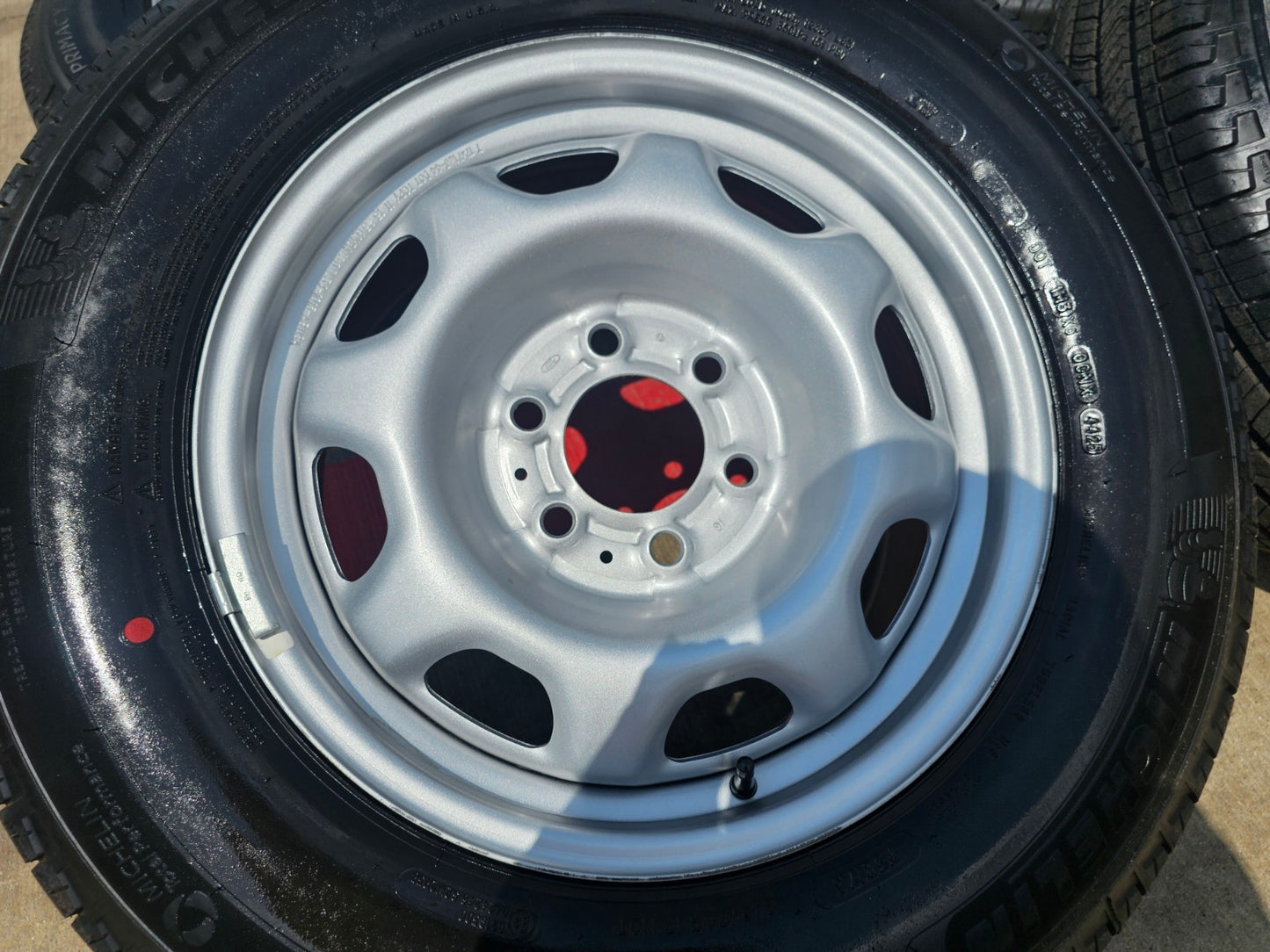 17" Ford F-150 OEM rims wheels 3857 steel 2025 2026 2027 MICHELIN HUGE SALE NEW