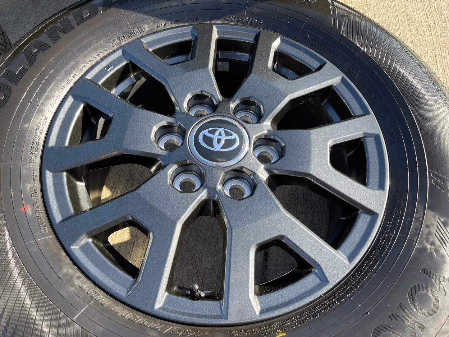 17" Toyota 4Runner Tacoma TRD OEM 94254 10637 wheels rims 2024 2025 2026 NEW