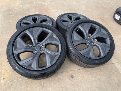 23" Land Rover Range CARBON OEM 72386 wheels rims SET 2025 2026 2027 PIRELLI NEW