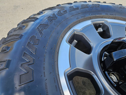 18" Ford F-250 F-350 OEM TREMOR rims wheels 10482 tires SET DURATRAC R/T 35"