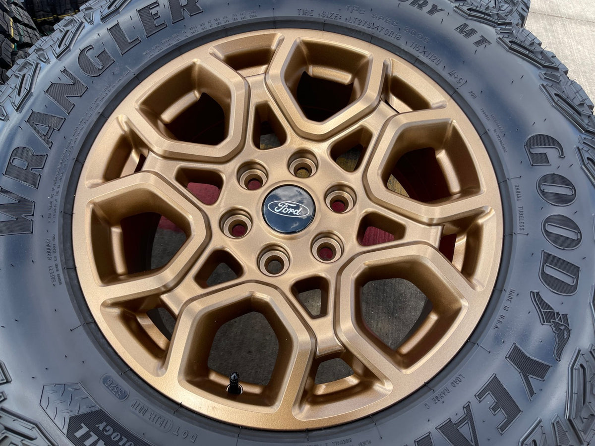 18" Ford F-150 OEM rims wheels 95049 10340 BRONZE Expedition 2027 GOODYEAR NEW