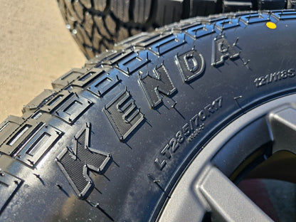 17" Ford Ranger Raptor wheels rims Bronco A/T2 tires 2023 2024 2025 NEW