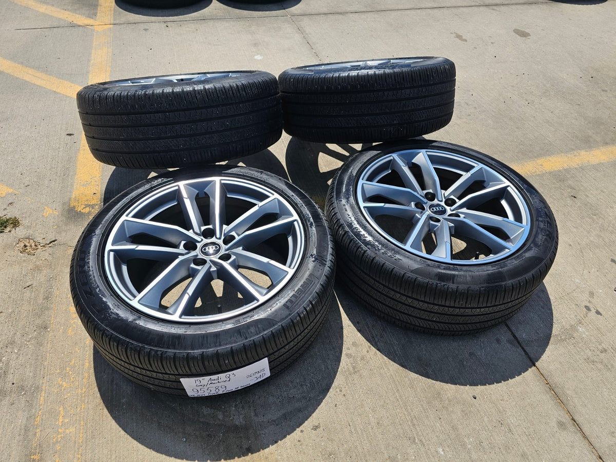 19" Audi Q3 wheels rims OEM 95589 Q5 Q7 Q8 SQ5 SQ3 RS S SET