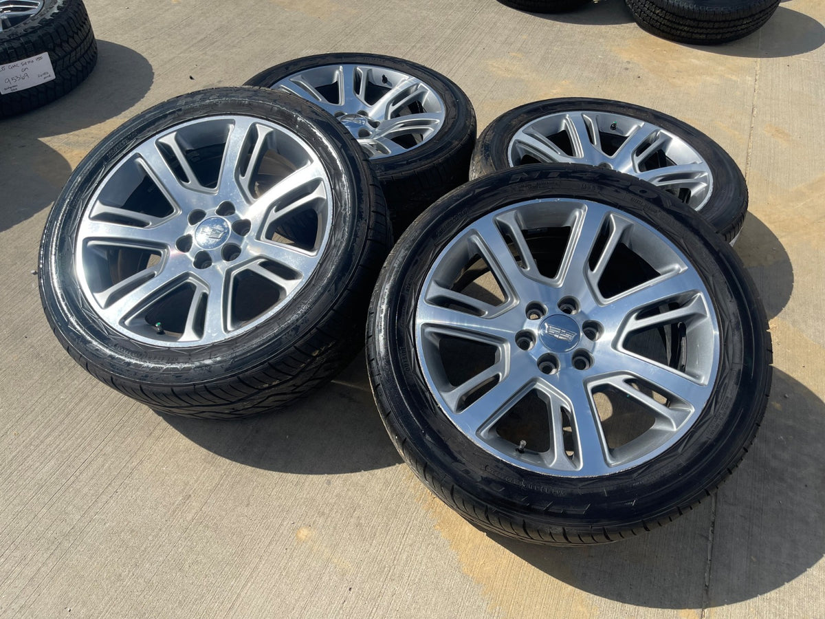 22" Cadillac Escalade Platinum OEM 4738 wheels rims tires NITRO SET