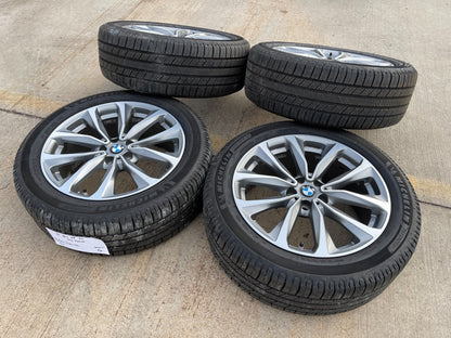 19" BMW X1 X2 X3 X4 OEM 86351 Series wheels rims tires MICHELIN DEFENDER 2