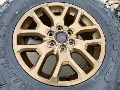 20" Toyota Tundra TRD TSS OEM wheels rims BRONZE 95359 Sequoia 75277 NITRO 35"