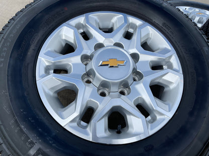 18" Chevy Silverado 2500 3500 OEM 5959 wheels rims MICHELIN LTX A/T2 NEW