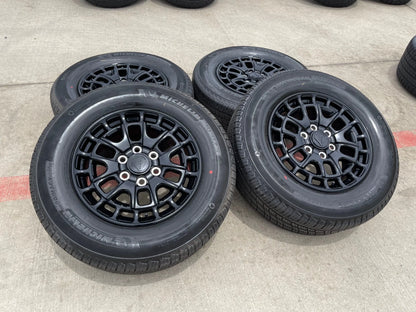 18" Toyota Tundra TSS T FORCE TRD OEM black wheels rims Sequoia 2025 2026 NEW