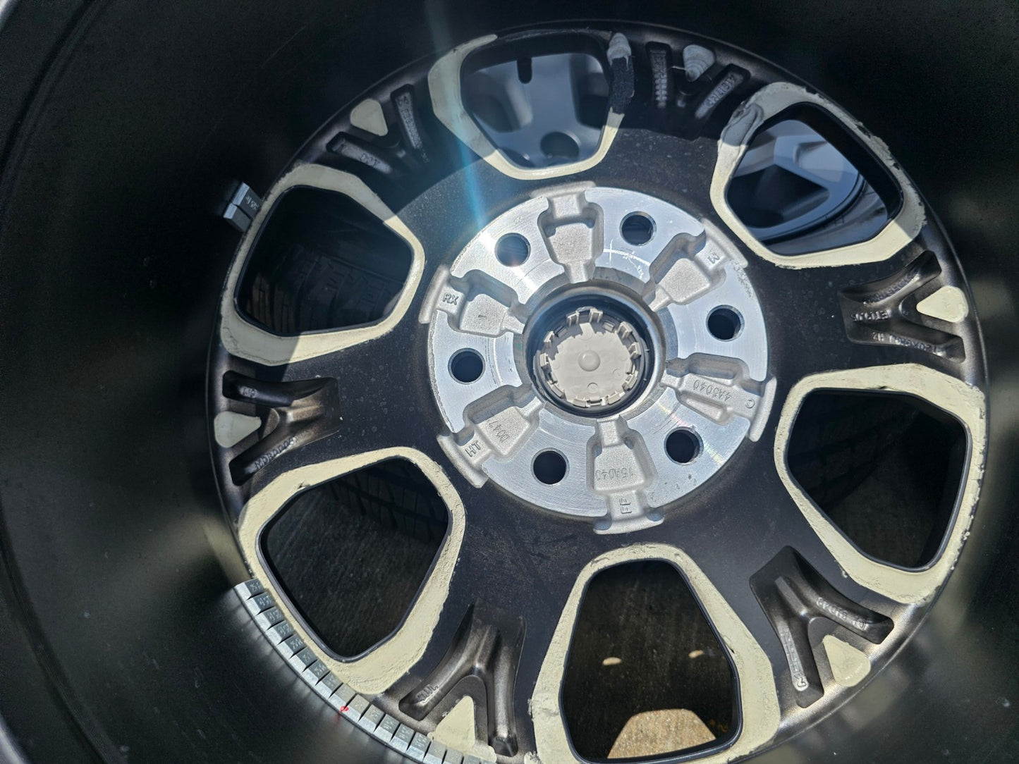 20" Dodge Ram 1500 OEM Laramie Black 2680 wheels rims tires 2024 2025 2026 NEW