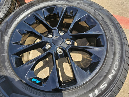 20" Jeep Wrangler HIGH ALTITUDE 9262 96902 OEM wheels rims Gladiator PIRELLI