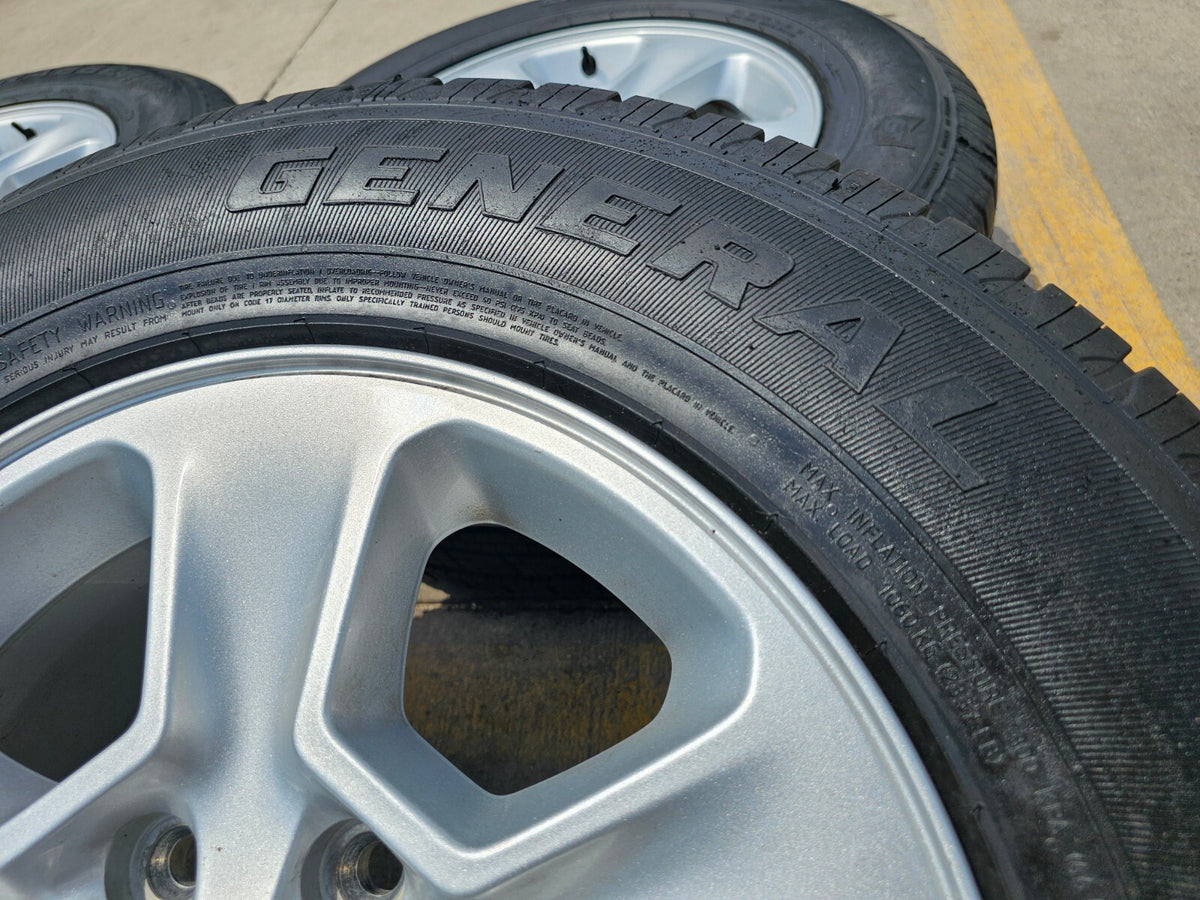 17" Jeep Grand Cherokee OEM 9135 wheels rims tires SET DISCOUNTED