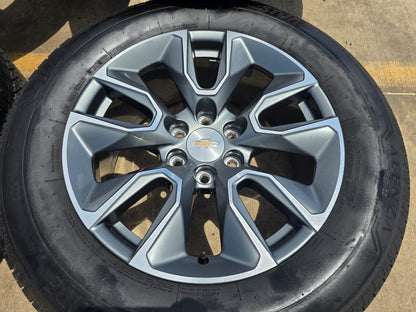 20" Chevy Silverado 1500 Tahoe OEM 5915 5916 wheels rims 2026 BRIDGESTONE NEW