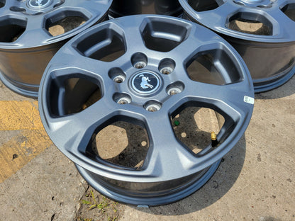 (4) 17" Ford Bronco wheels rims 10384 OEM NEW Ranger 2024 2025 2026 2027 NEW SET